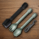 GERBER CompIEAT Nesting Utensil Set Spatula Fork Spoon Multitool Baltic Haze