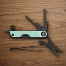 GERBER Armbar Mini Multitool Green Blade Screwdrivers Scissor Tweezers B. Opener