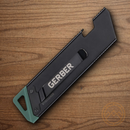 Gerber EAB Slim  Folding Knife Black Stainless Handle Exchangeable Standard Size Utility Blade