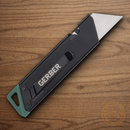 Gerber EAB Slim  Folding Knife Black Stainless Handle Exchangeable Standard Size Utility Blade