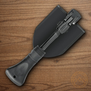 GERBER Gorge Folding Shovel Carbon Steel Head Hammer Mode Easy Push-Button Slide