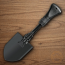 GERBER Gorge Folding Shovel Carbon Steel Head Hammer Mode Easy Push-Button Slide