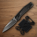 Gerber Fuse Barbill Folding Knife  3.5" 7Cr17MoV Steel Blade Black Stainless Handle
