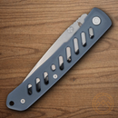 Gerber Affirm Folding Knife 3.75" 7Cr17MoV Steel Blade Blue Aluminum Handle