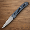 Gerber Affirm Folding Knife 3.75" 7Cr17MoV Steel Blade Blue Aluminum Handle