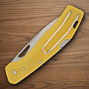 Gerber LST Folding Knife 2.75" 440A Steel Blade Yellow GNF Handle