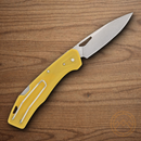 Gerber LST Folding Knife 2.75" 440A Steel Blade Yellow GNF Handle
