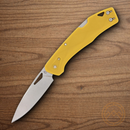 Gerber LST Folding Knife 2.75" 440A Steel Blade Yellow GNF Handle