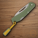 Gerber LST Mini Folding Knife 1.75" 440A Steel Blade Green GNF Handle