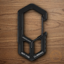 Gerber Carabiner Keychain Tool Black Bottle/Package Openers Airplane-Friendly