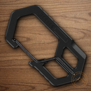 Gerber Carabiner Keychain Tool Black Bottle/Package Openers Airplane-Friendly