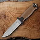 Gerber Strongarm Fixed Knife 5" MagnaCut Steel Blade Brown GFN Handle