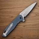 Gerber Fastball Folding Knife 3" MagnaCut Steel Blade Blue/Gray Aluminum Handle