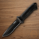 Gerber Prodigy Fixed Knife 4.75" 420HC Steel Blade Black Rubber Handle