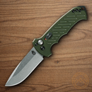 Gerber Auto 06 Folding Knife 3.75" CPM S30V Steel Blade Green Aluminum Handle