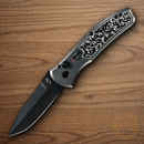 Gerber Auto Empower Folding Knife 3.25" CPM S30V Steel Blade Gray Anodized Aluminum Handle