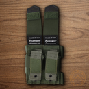 GERBER Custom Fit Quad Sheath Green Holds Four Items & Pen MOLLE-Compatible