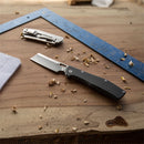 Gerber Flatiron Foldind Knife 3.63" 7Cr17MoV Steel Blade Gray Aluminum Handle
