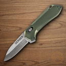 Gerber Highbrow Compact  Foldind Knife 2.75" 7Cr17MoV Steel Blade Green Anodized Aluminum Handle