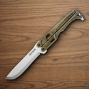 Gerber Doubledown Folding Machete 7" 420HC Steel Blade Green Stainless Handle