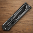 Gerber Doubledown Folding Machete 7" 420HC Steel Blade Black Stainless Handle