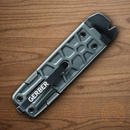 GERBER Lockdown Pry Onyx Multitool Knife 2.5" Stainless Blade Aluminum Handles