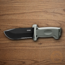 Gerber LMF II Infantry  Fixed Knife 4.88" 420HC Steel Blade Green Nylon Handle