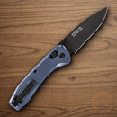 Gerber Sedulo Folding knife 3.63" S30V Steel Blade Blue ABS Handle.