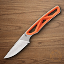 Gerber Exo-Mod Fixed knife 3" Stainless Steel Blade Orange Synthetic Handle.