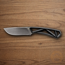 Gerber Exo-Mod Fixed knife 4" Stainless Steel Blade Black Synthetic Handle.