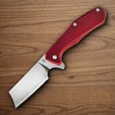 Gerber Asada Folding knife 3.25" 7Cr17MoV Steel Blade Red/Gray Aluminum/Stainless Handle.
