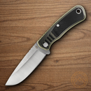 Gerber Downwind Fixed knife 4.5" Stainless Steel Blade Black/Green G10 Handle.