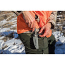 Gerber Downwind Fixed knife 3" Stainless Steel Blade Black/Gray G10 Handle.