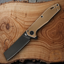 Gerber Fastball Folding knife 3" CPM-20CV Steel Blade Bronze Aluminum Handle.