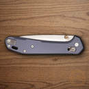 Gerber Savvy Folding knife 3.5" CPM-20CV Steel Blade Blue Aluminum Handle.
