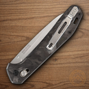 Gerber Savvy Folding knife 3.5" CPM-20CV Steel Blade Carbon Fiber Handle.