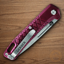 Gerber Zilch Folding knife 3" Stainless Steel Blade Red Nylon Handle.