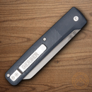 Gerber Pledge Folding knife 3.75" 7Cr17MoV Steel Blade Blue/Gray Nylon Handle.