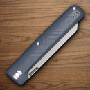 Gerber Pledge Folding knife 3.75" 7Cr17MoV Steel Blade Blue/Gray Nylon Handle.