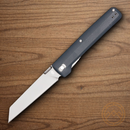 Gerber Pledge Folding knife 3.75" 7Cr17MoV Steel Blade Blue/Gray Nylon Handle.