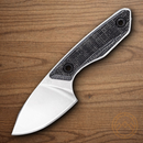Gerber Stowe Fixed knife 2.5" 440 Steel Blade Black Micarta Handle.