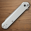Gerber Pledge Spire Folding Knife 3" 440 Steel Blade Gray Aluminum Handle