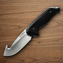 Gerber Moment Fixed Knife 3 5/8" 5Cr15MoV Steel Blade Black Rubberized Handle