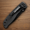Gerber Air Ranger Folding Knife 3 1/4" 7Cr17MoV Steel Blade Black G10 Handle