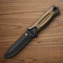 Gerber Strongarm Fixed Knife 4 7/8" Stainless Steel Blade Tan Nylon/Rubber Handle