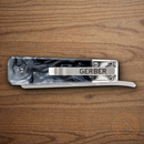 Gerber Jukebox Folding Knife 2.75" 7Cr17MoV Steel Blade Marbled Acrylic Handle