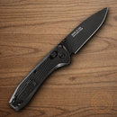 Gerber Sedulo Folding Knife 3.63" S30V Steel Blade Black ABS Handle