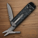 GERBER Lockdown Slim Multi Tool Blade Prybar Scissors Screwdrivers Nail Puller