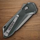 Gerber Highbrow Folding Knife 2.75" 7Cr17MoV Steel Blade Gray Aluminum Handle