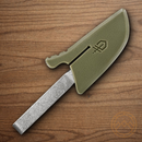 Gerber Vertebrae Fixed Knife 2.75" 7Cr17MoV Steel Blade Sage GRN Handle